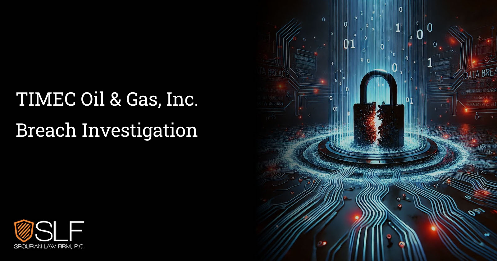 TIMEC Oil & Gas, Inc. Breach Investigation