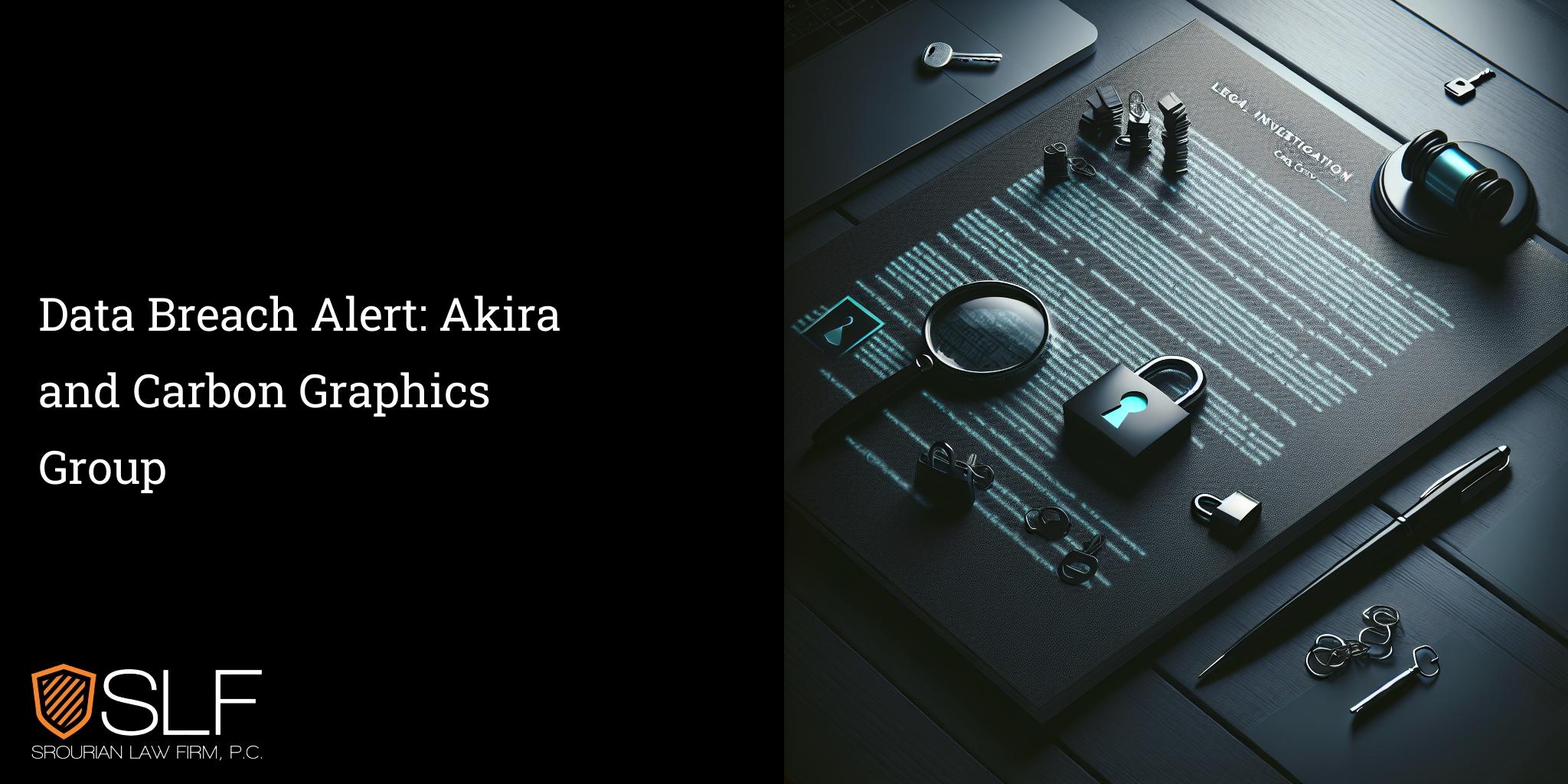 Data Breach Alert: Akira and Carbon Graphics Group