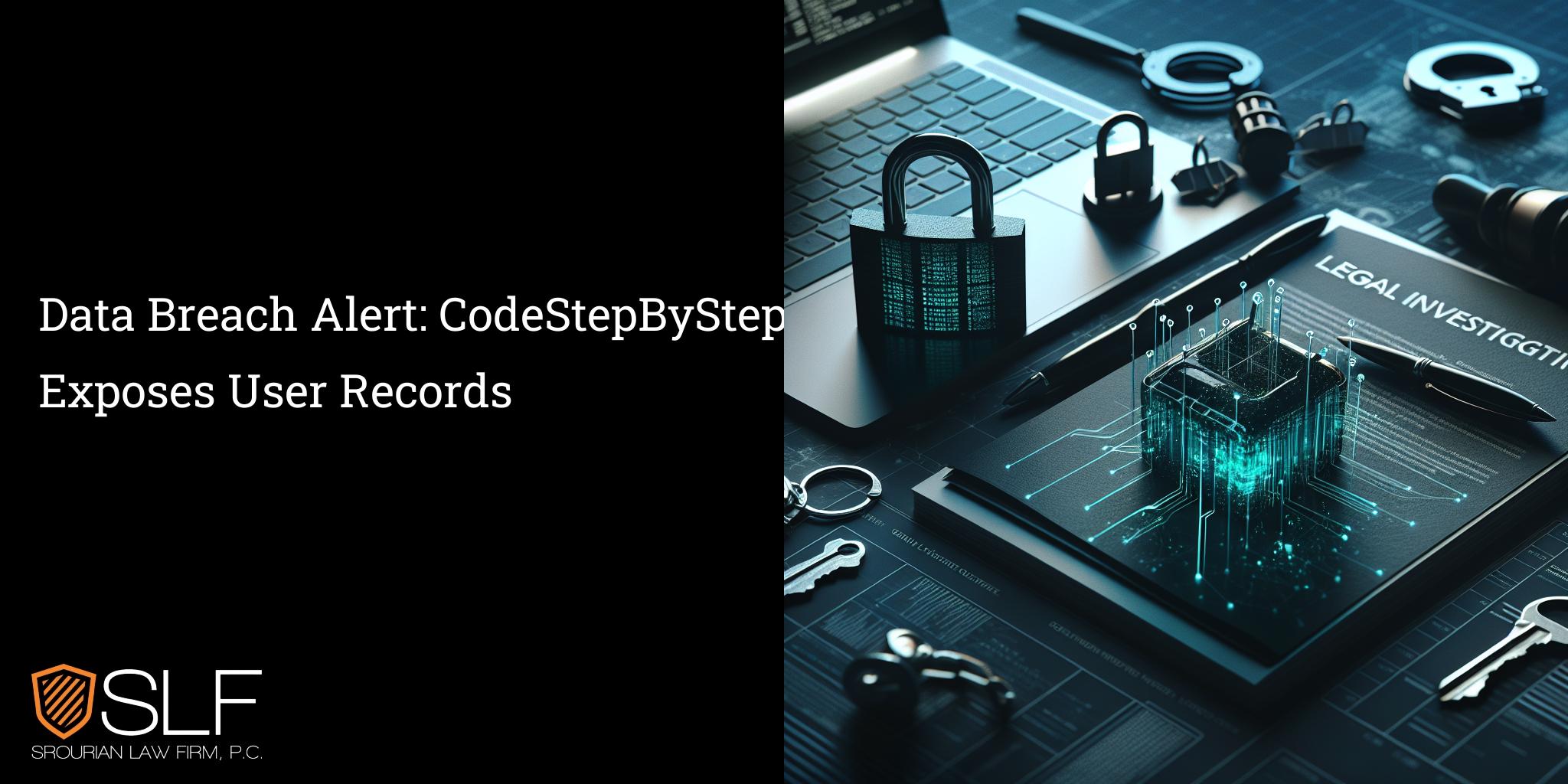 Data Breach Alert: CodeStepByStep Exposes User Records