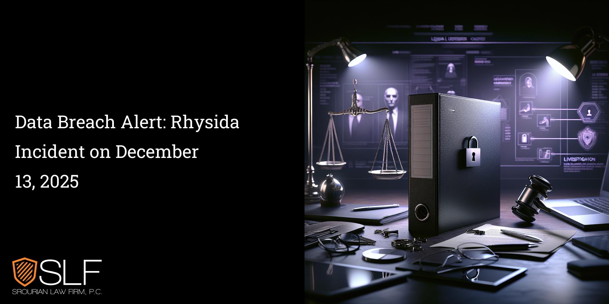 Data Breach Alert: Rhysida Incident on December 13, 2025
