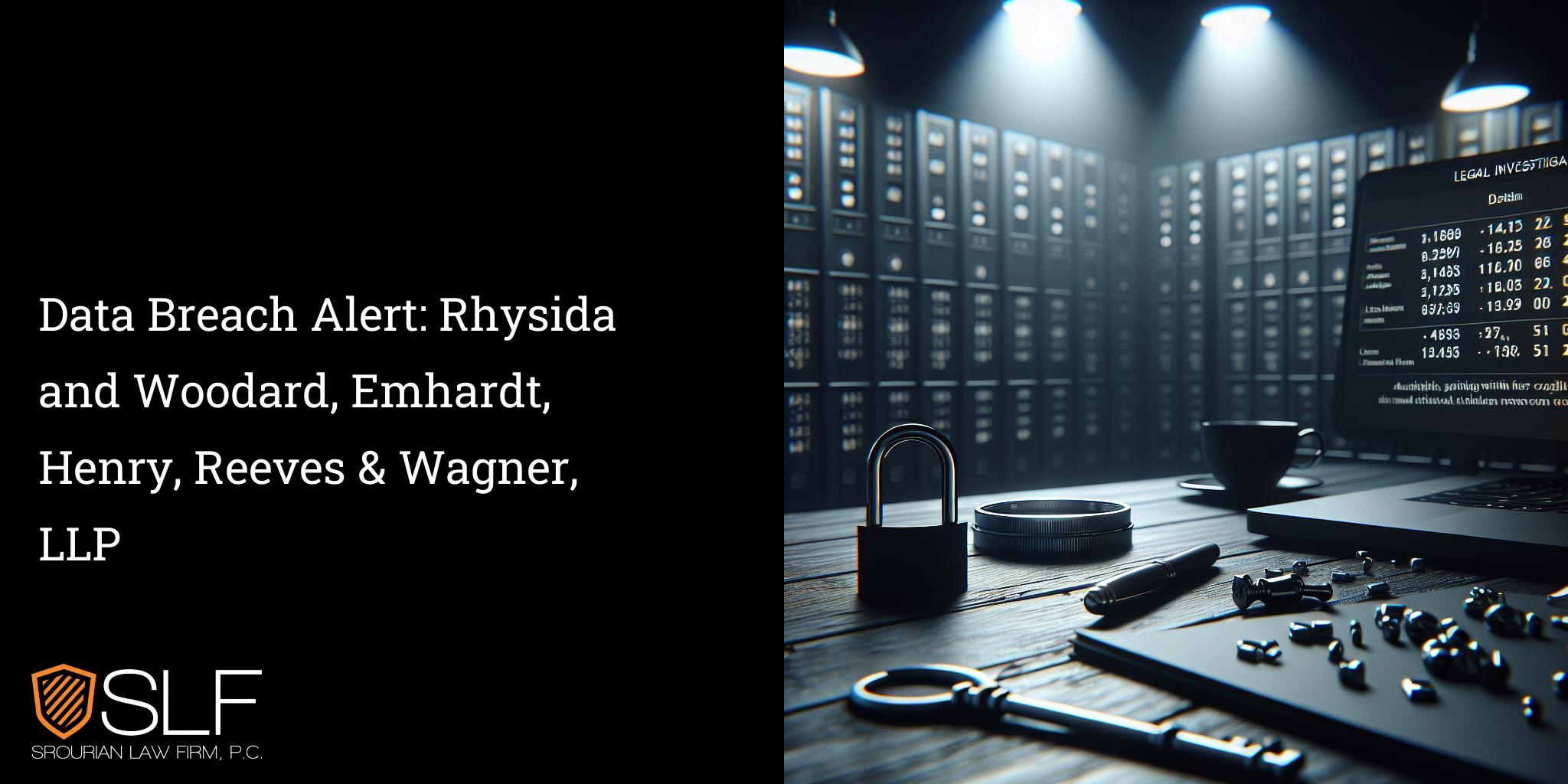 Data Breach Alert: Rhysida and Woodard, Emhardt, Henry, Reeves & Wagner, LLP