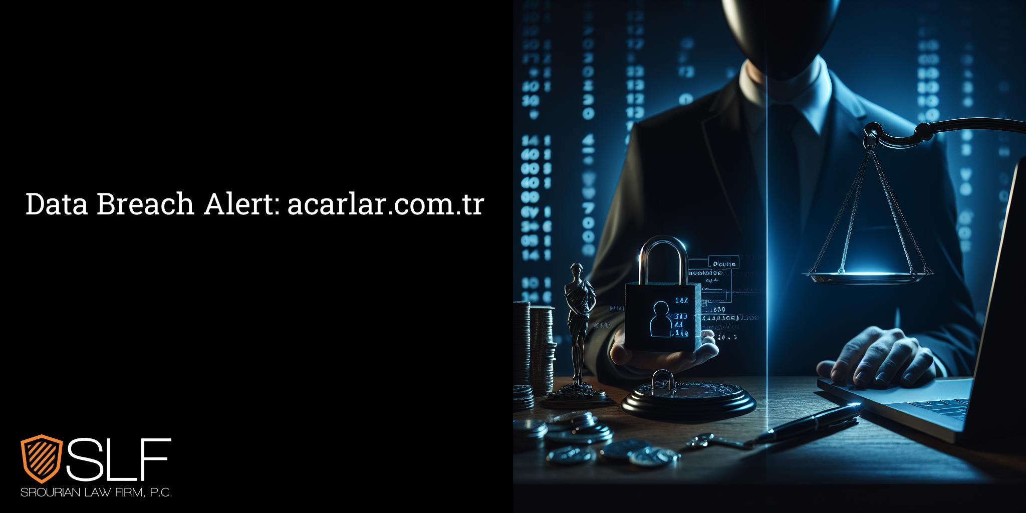 Data Breach Alert: acarlar.com.tr