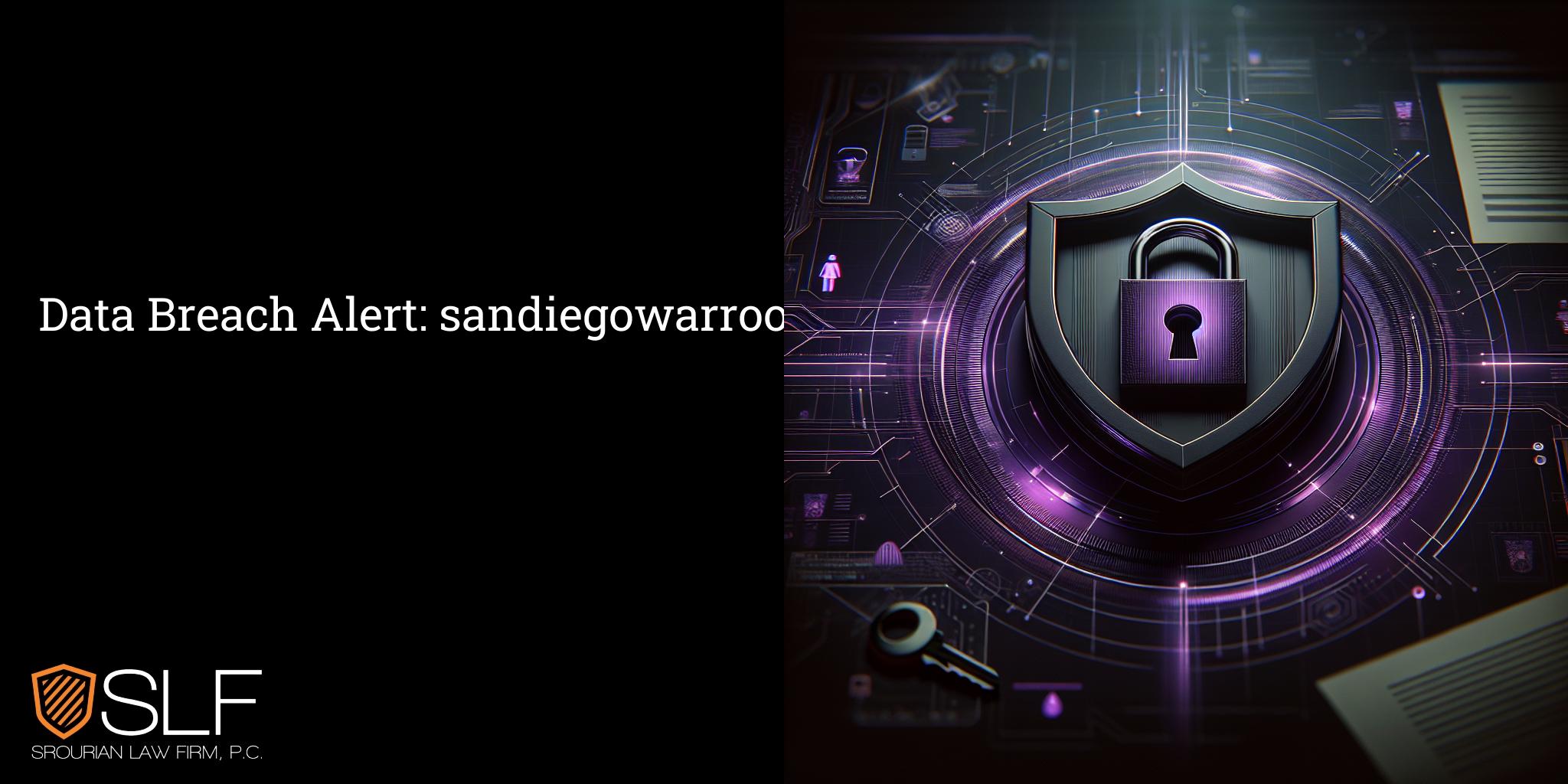 Data Breach Alert: sandiegowarroom.com