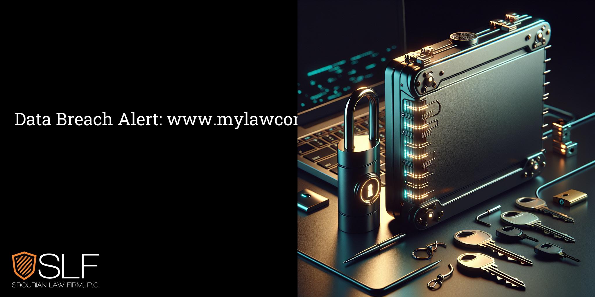 Data Breach Alert: www.mylawcompany.com