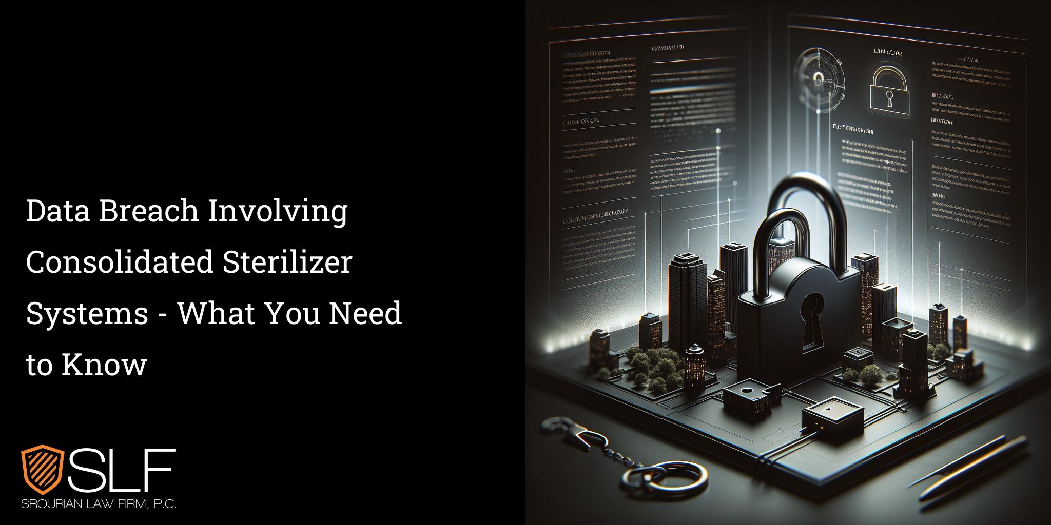 Data Breach Involving Consolidated Sterilizer Systems - What You Need to Know