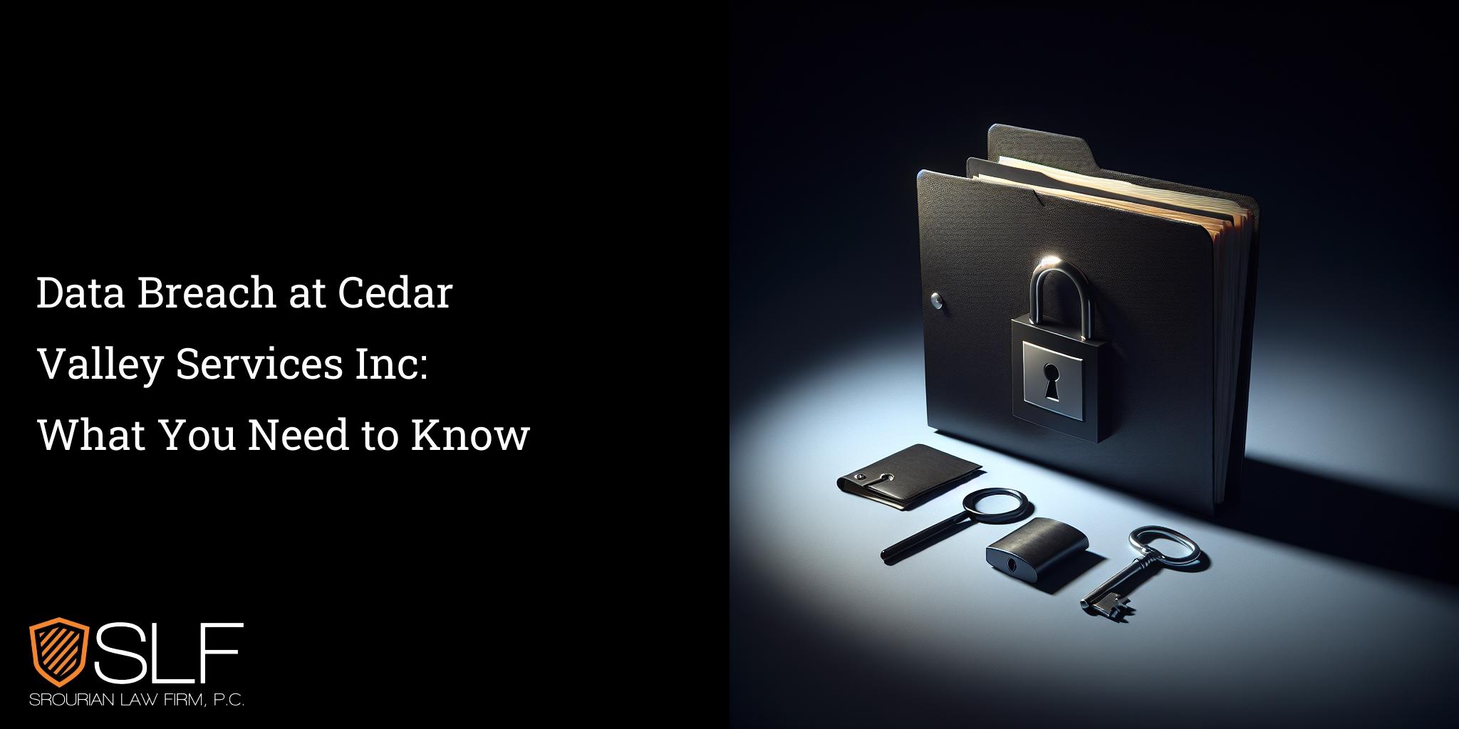 Data Breach at Cedar Valley Services Inc: What You Need to Know