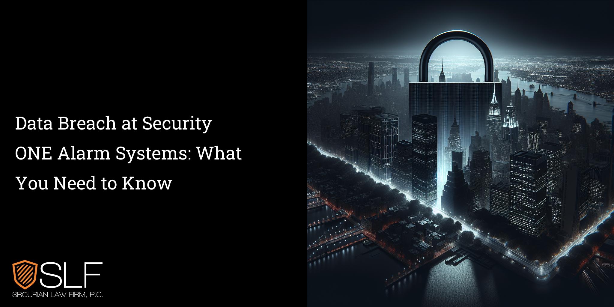 Data Breach at Security ONE Alarm Systems: What You Need to Know