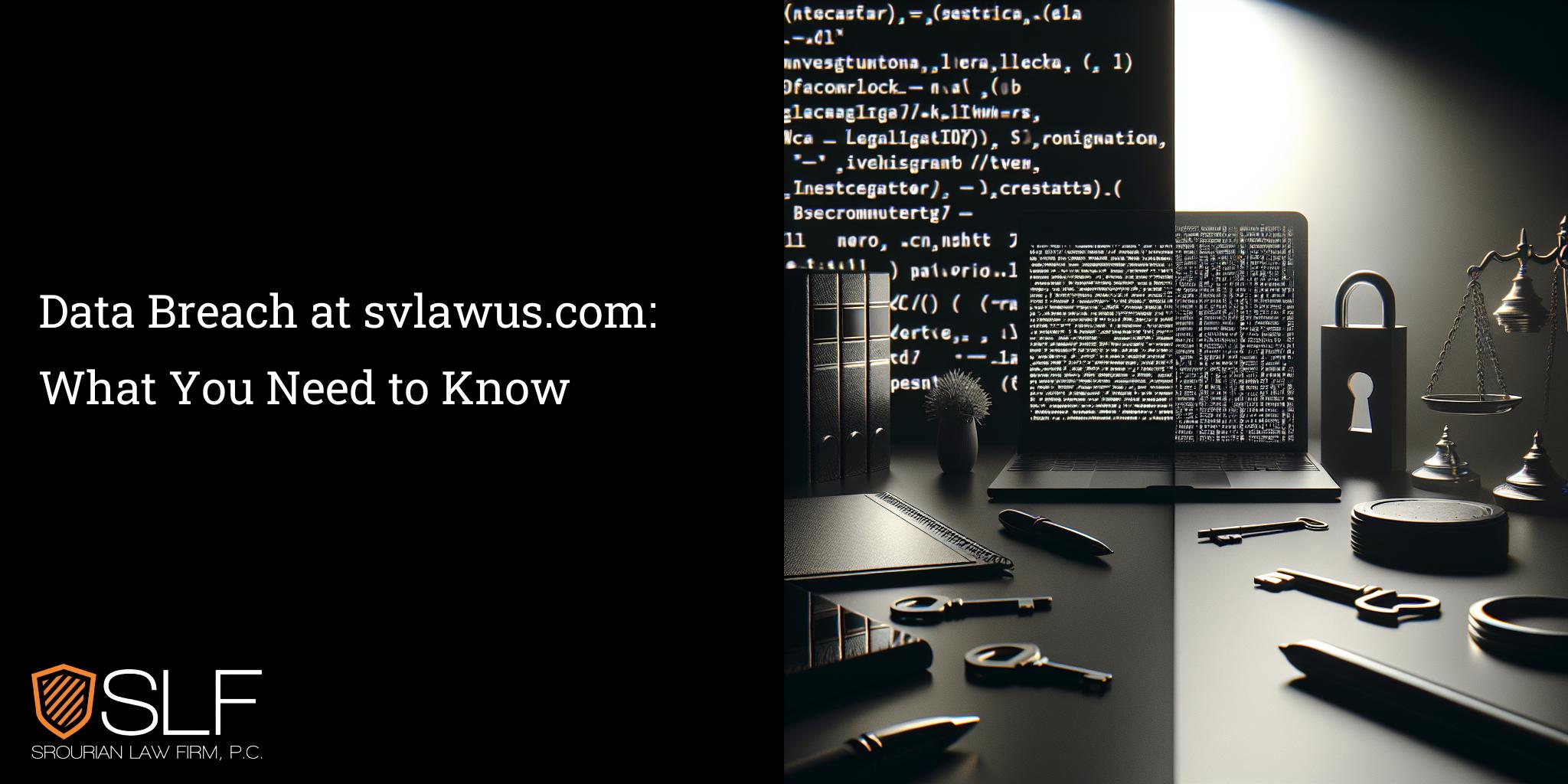 Data Breach at svlawus.com: What You Need to Know