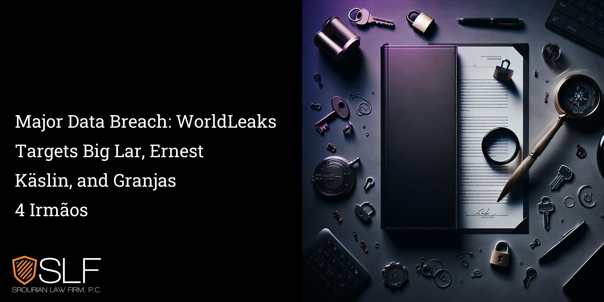 Major Data Breach: WorldLeaks Targets Big Lar, Ernest Käslin, and Granjas 4 Irmãos