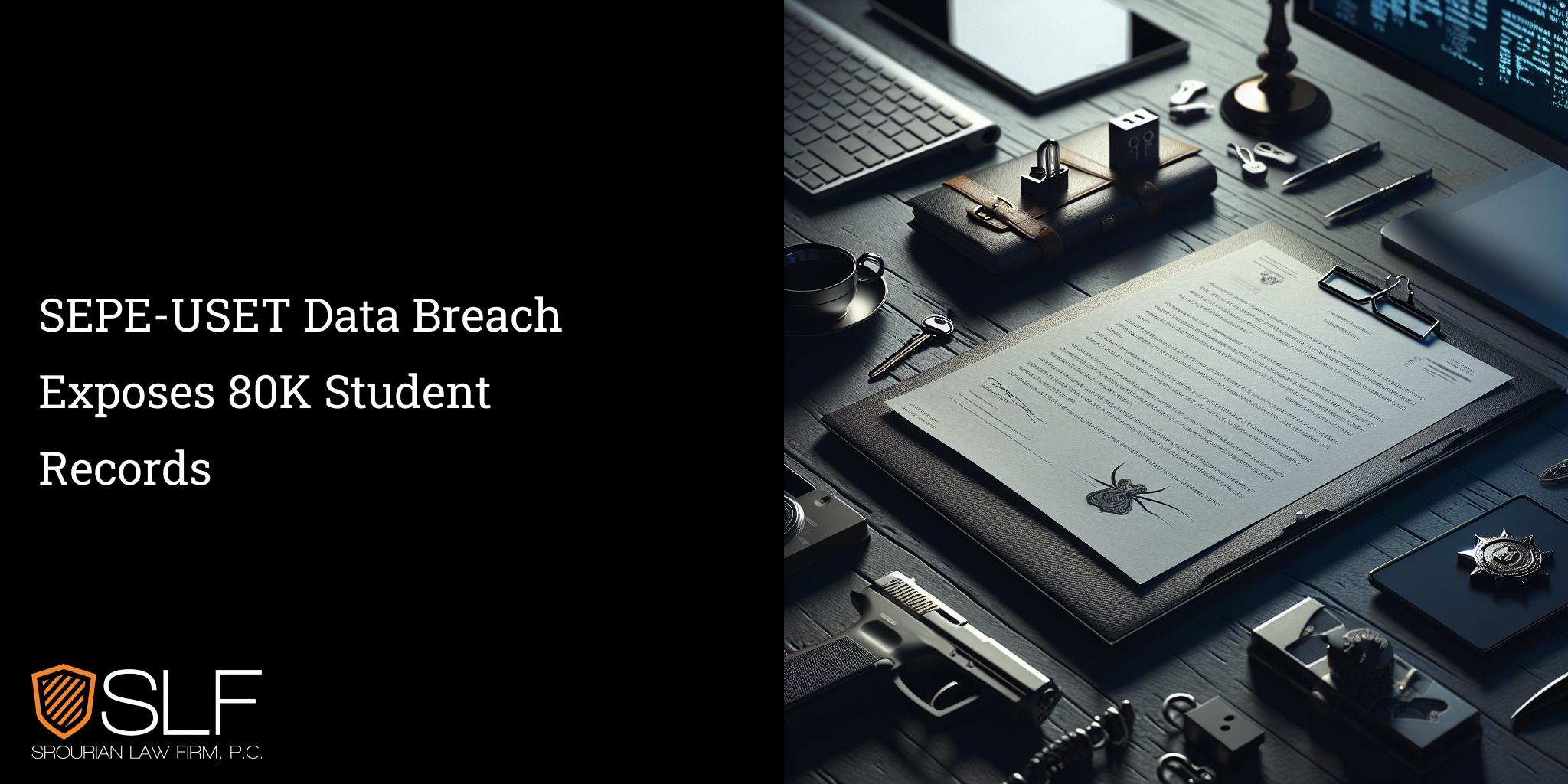SEPE-USET Data Breach Exposes 80K Student Records