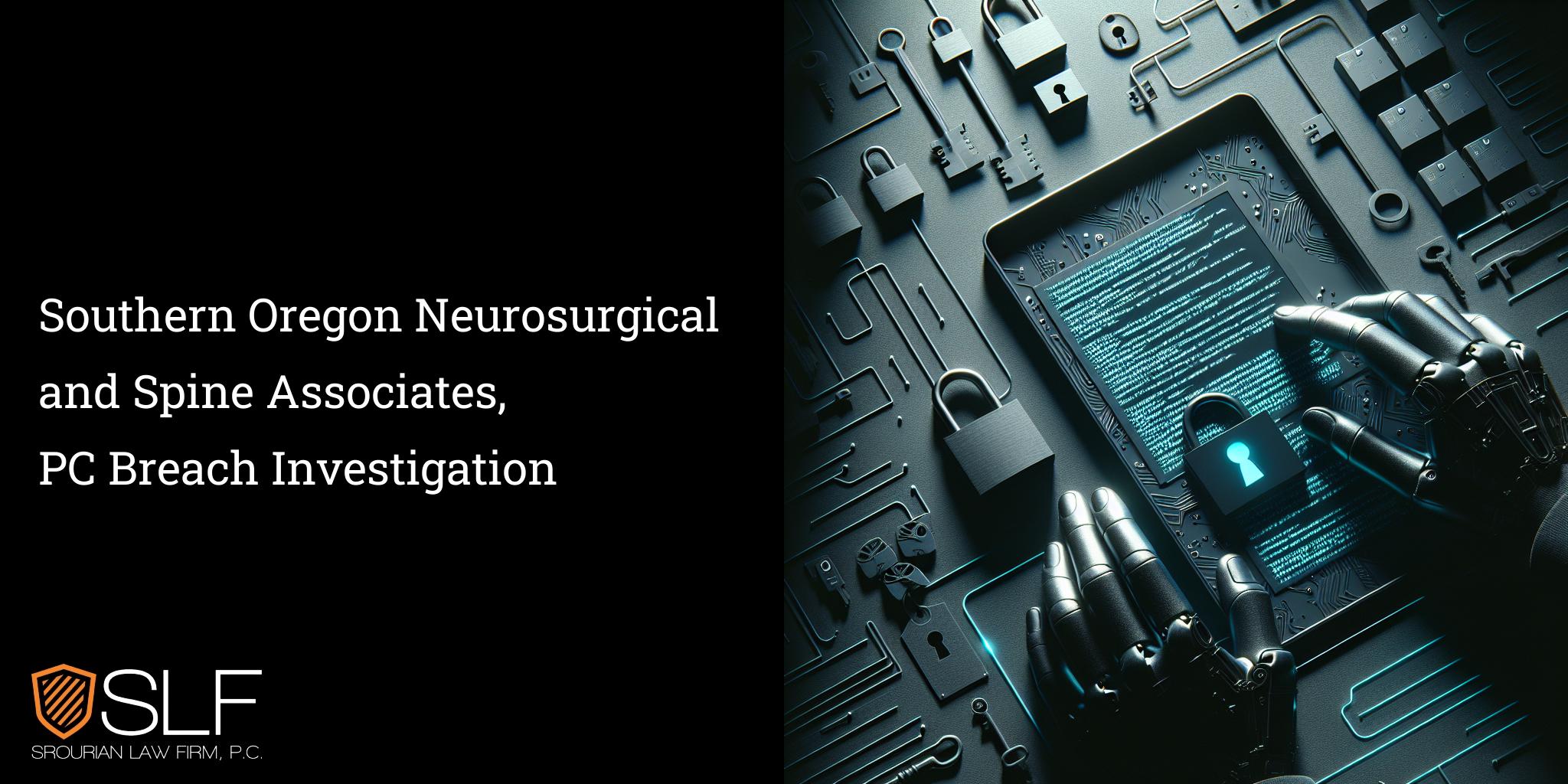 Southern Oregon Neurosurgical and Spine Associates, PC Breach Investigation
