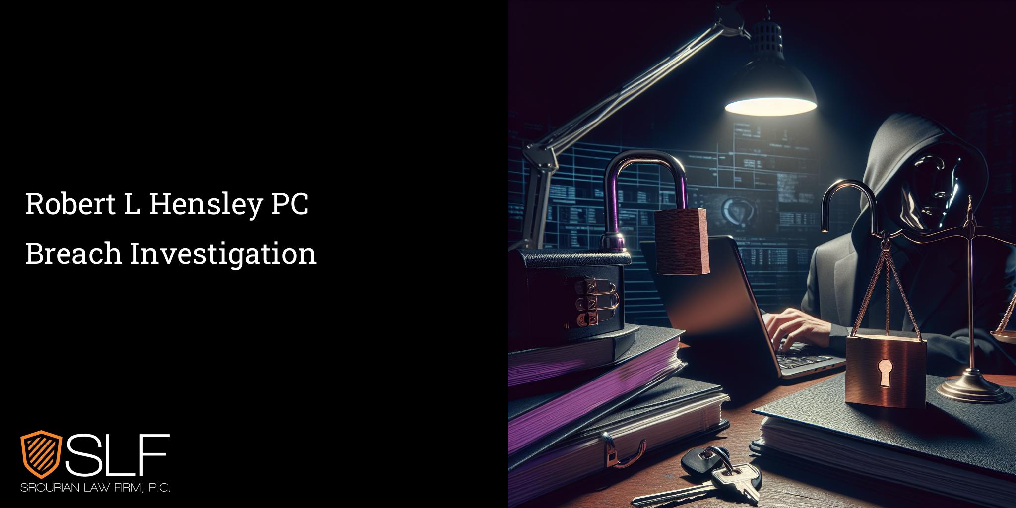 Robert L Hensley PC Breach Investigation