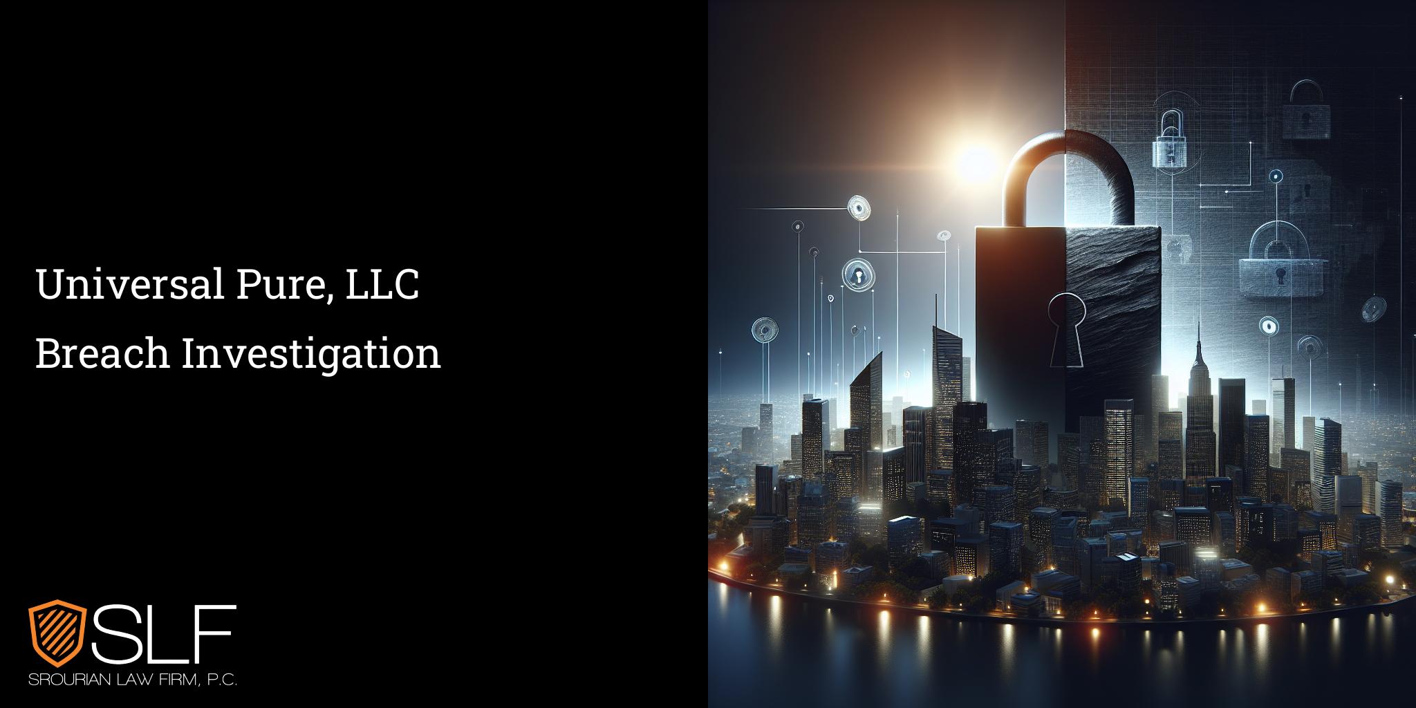 Universal Pure, LLC Breach Investigation