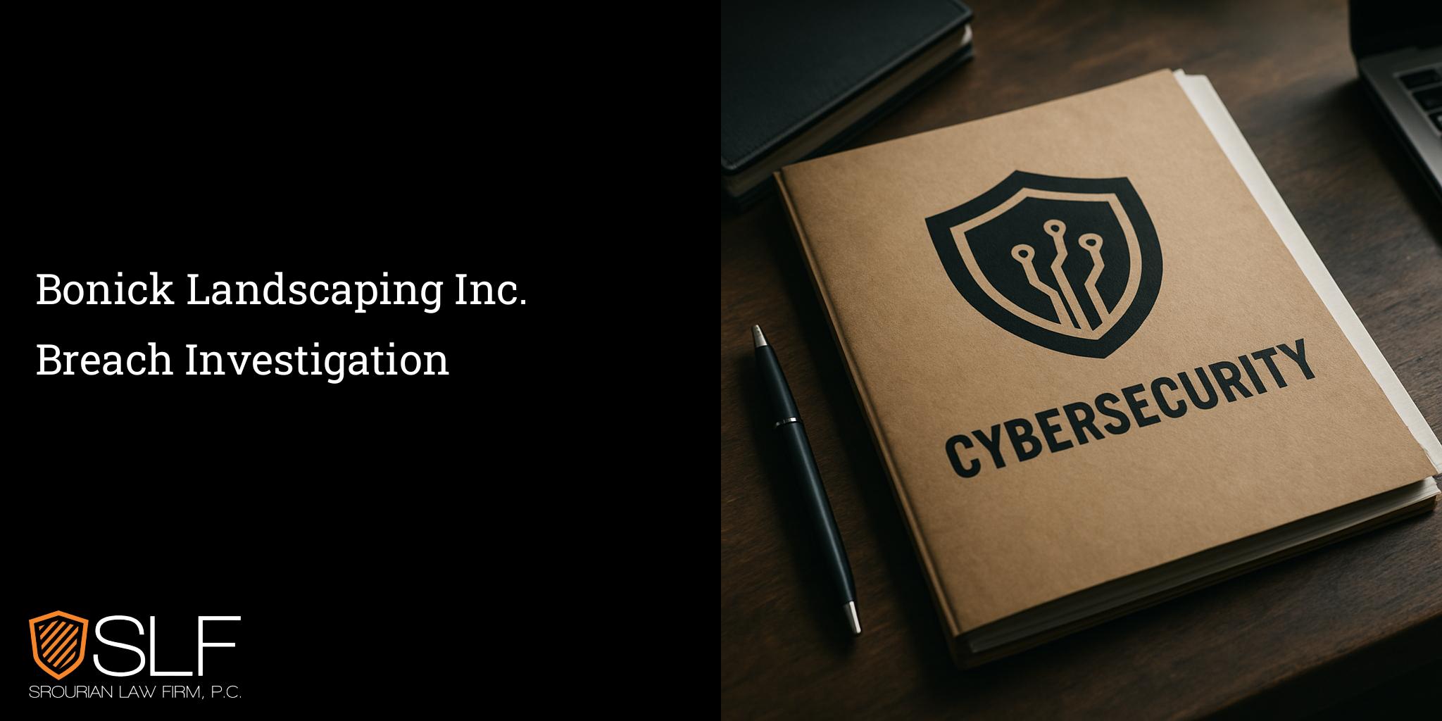 Bonick Landscaping Inc. Breach Investigation