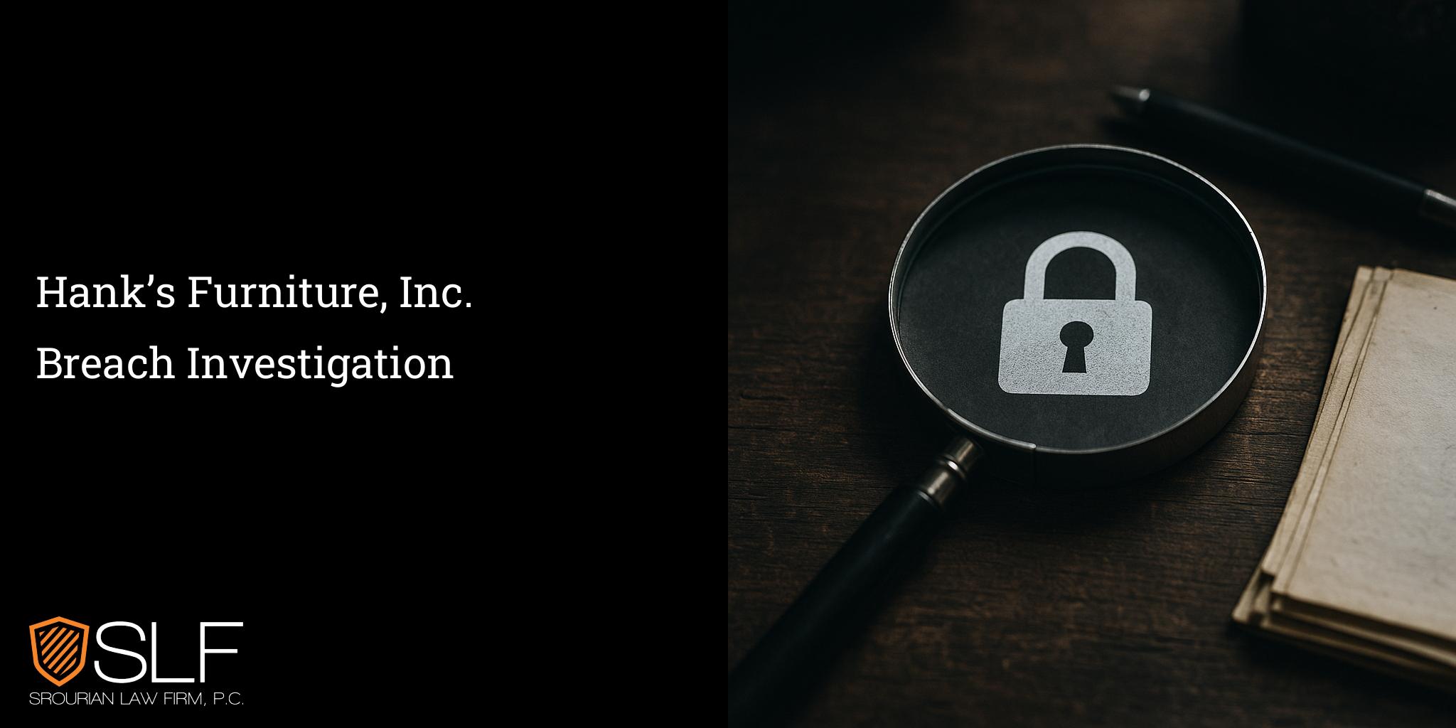 Hank’s Furniture, Inc. Breach Investigation