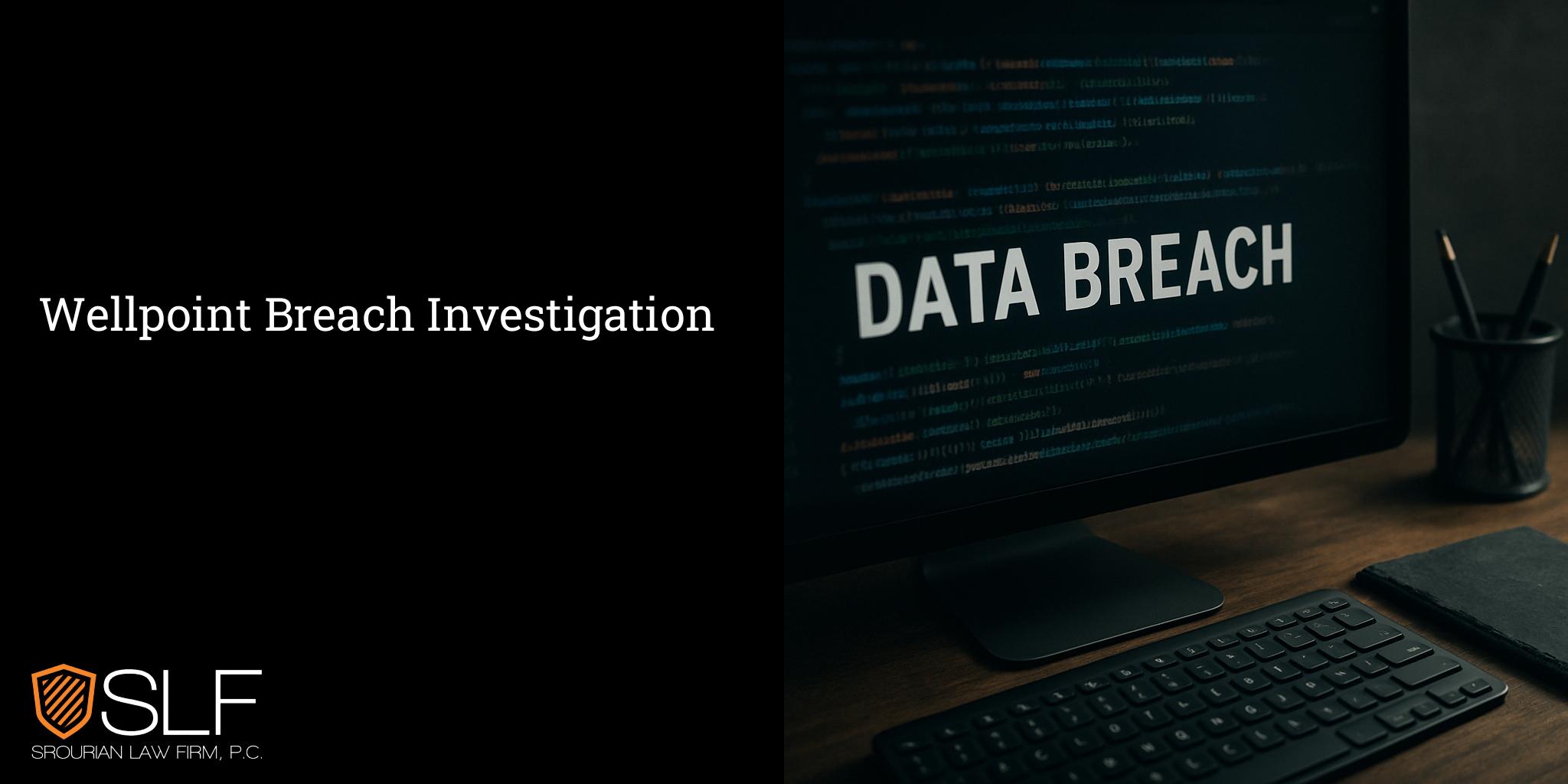 Wellpoint Breach Investigation