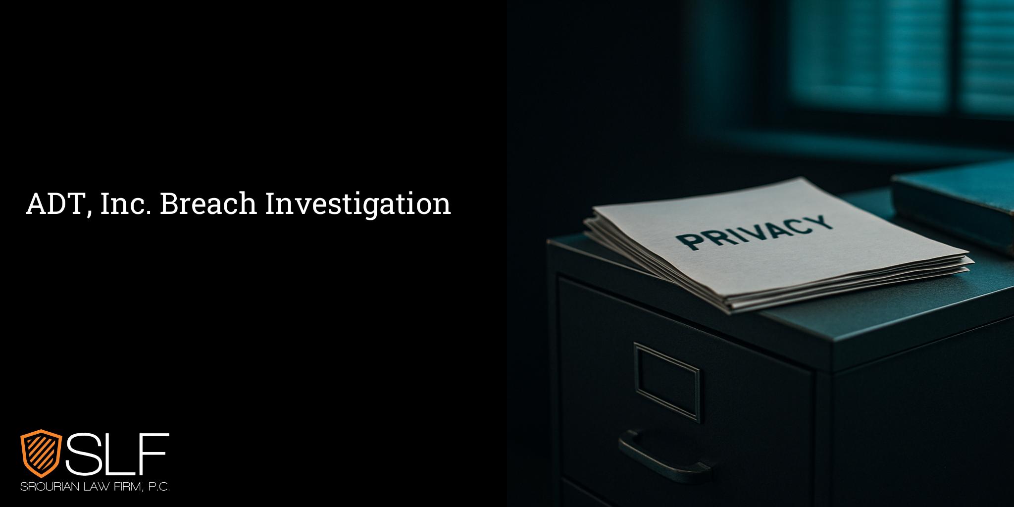 ADT, Inc. Breach Investigation