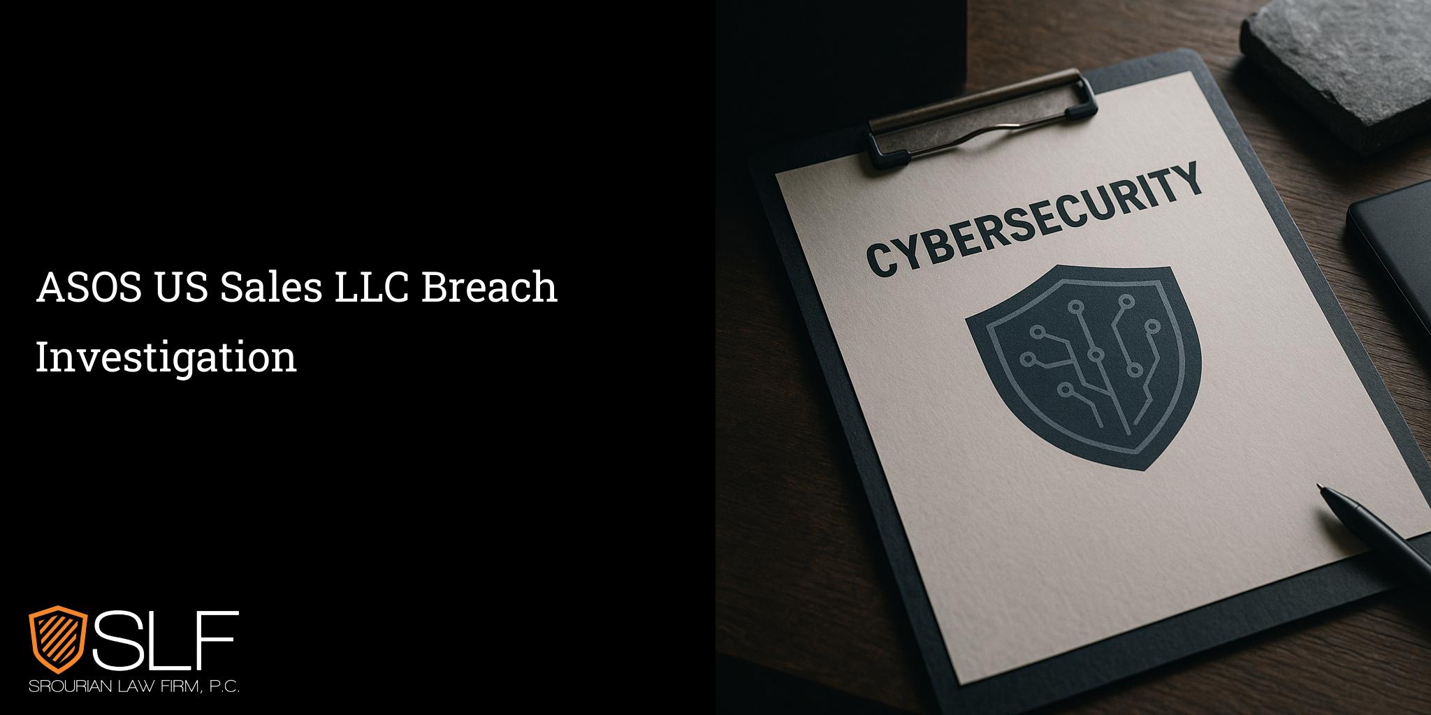 ASOS US Sales LLC Breach Investigation