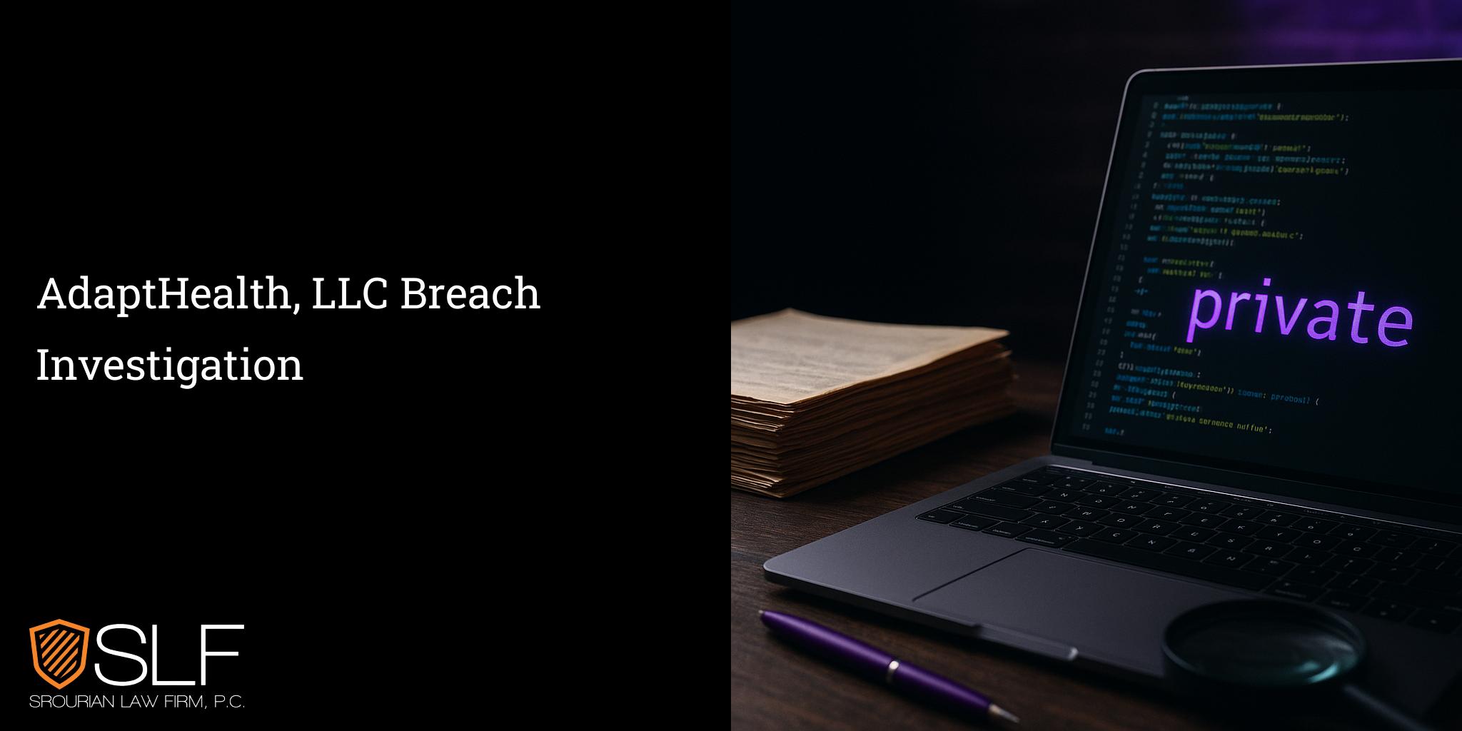 AdaptHealth, LLC Breach Investigation