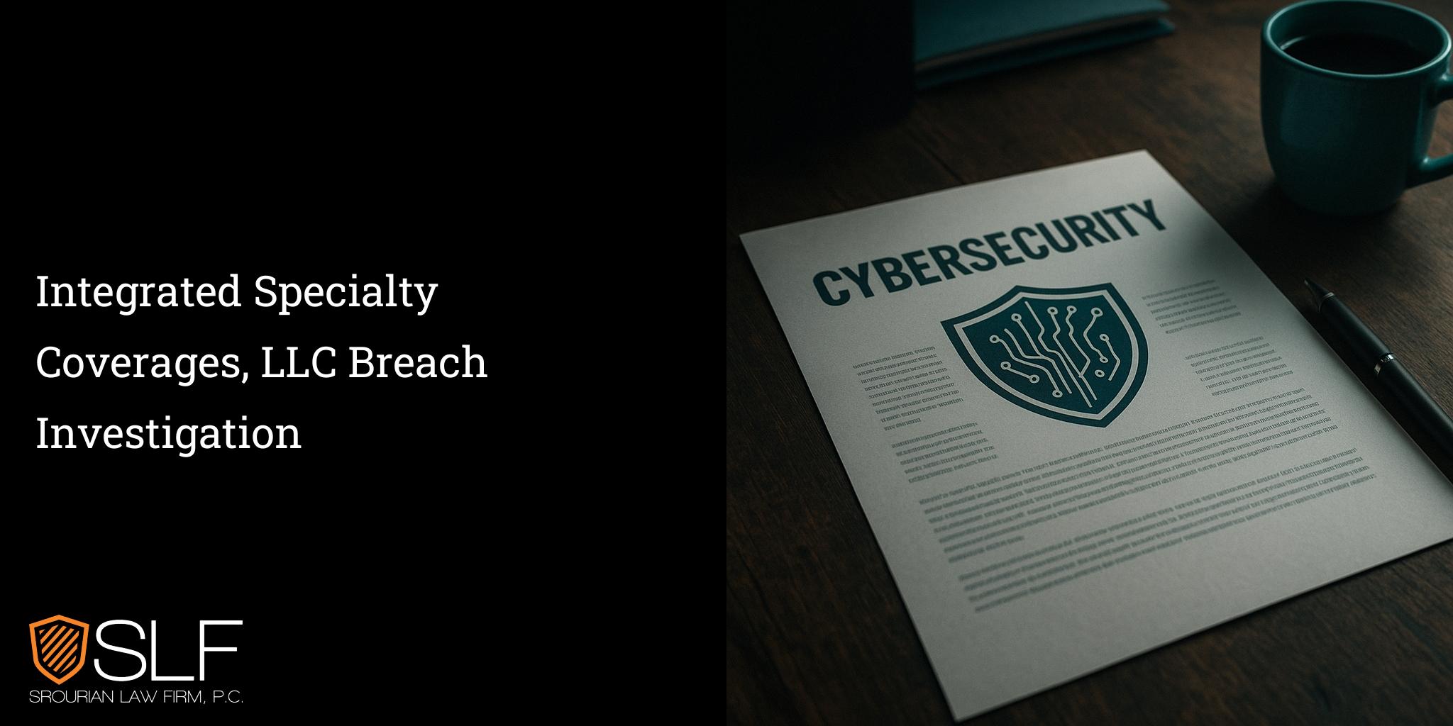 Integrated Specialty Coverages, LLC Breach Investigation