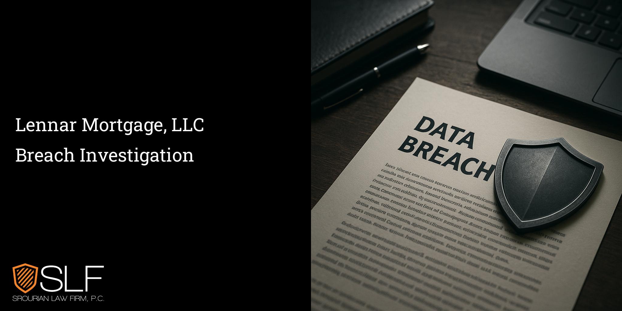 Lennar Mortgage, LLC Breach Investigation